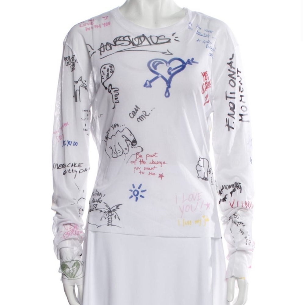 Acne Studios Graphic Print Crew